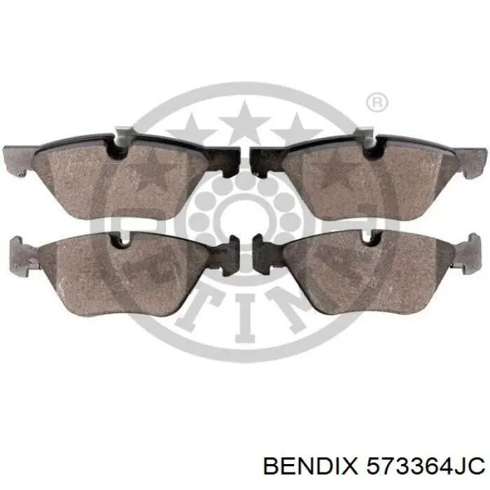 Купити 573364JC Jurid/Bendix Колодки гальмівні передні, дискові