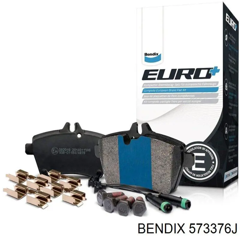 Передні тормозні колодки 573376J Jurid/Bendix
