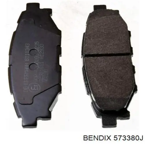 Задні гальмівні колодки Jurid/Bendix 573380J ціна, від 25.28 USD