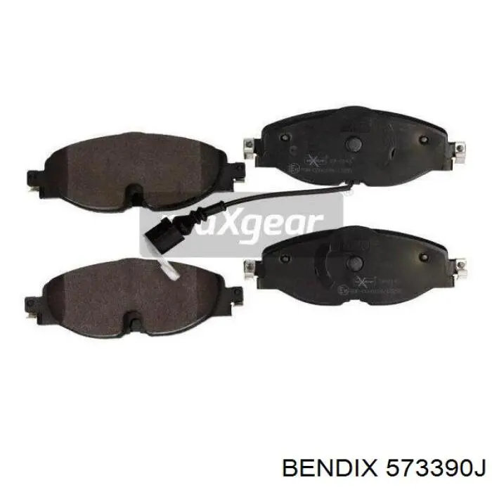 Гальмівні колодки Jurid/Bendix 573390J ціна, від 43.31 USD