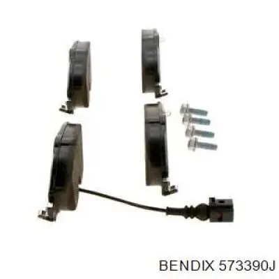 Тормозні колодки Jurid/Bendix 573390J