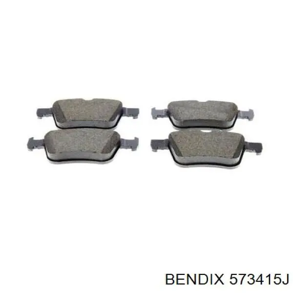 Задні гальмівні колодки 573415J Jurid/Bendix