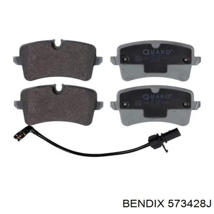 Купити 573428J Jurid/Bendix Задні колодки
