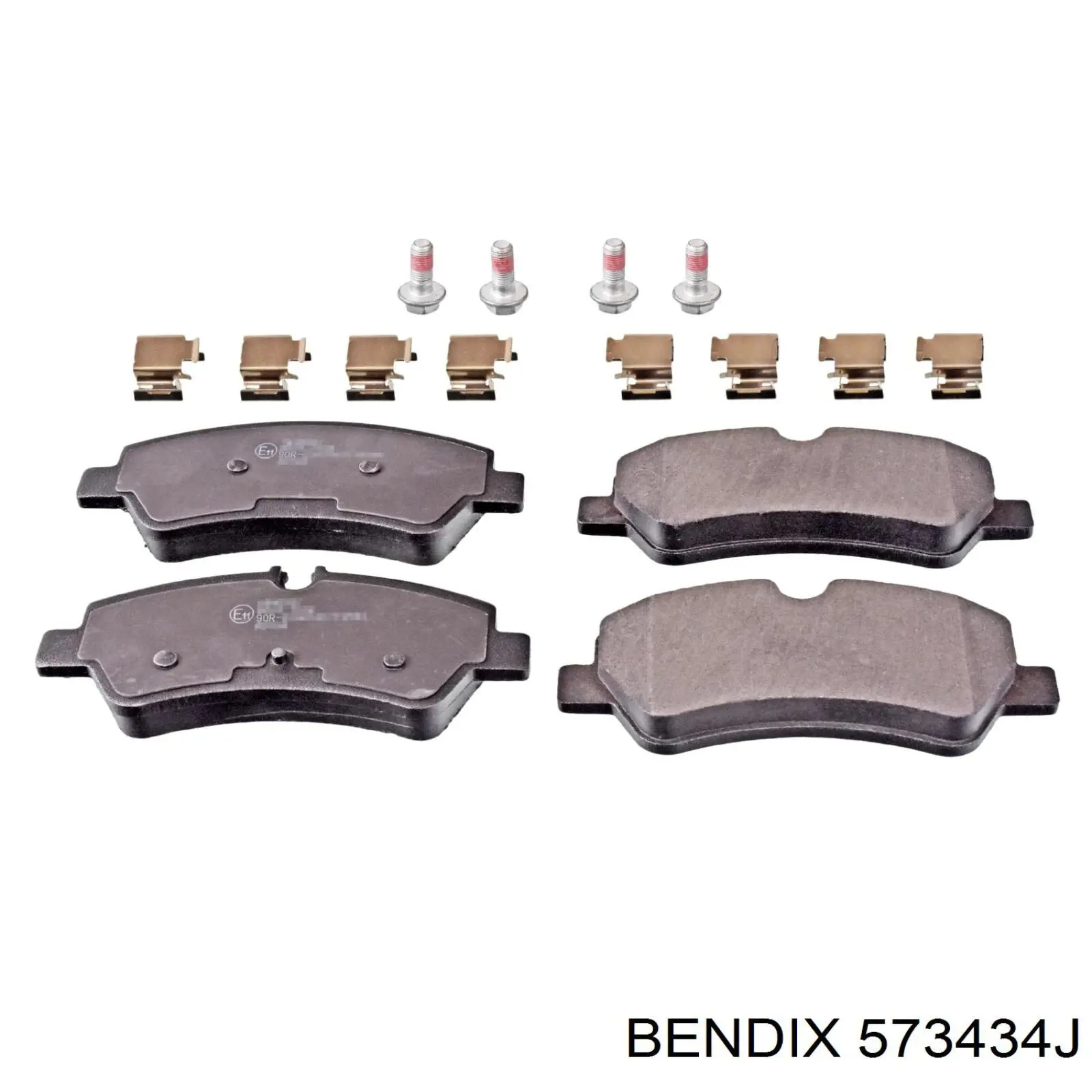 Купити 573434J Jurid/Bendix Задні колодки