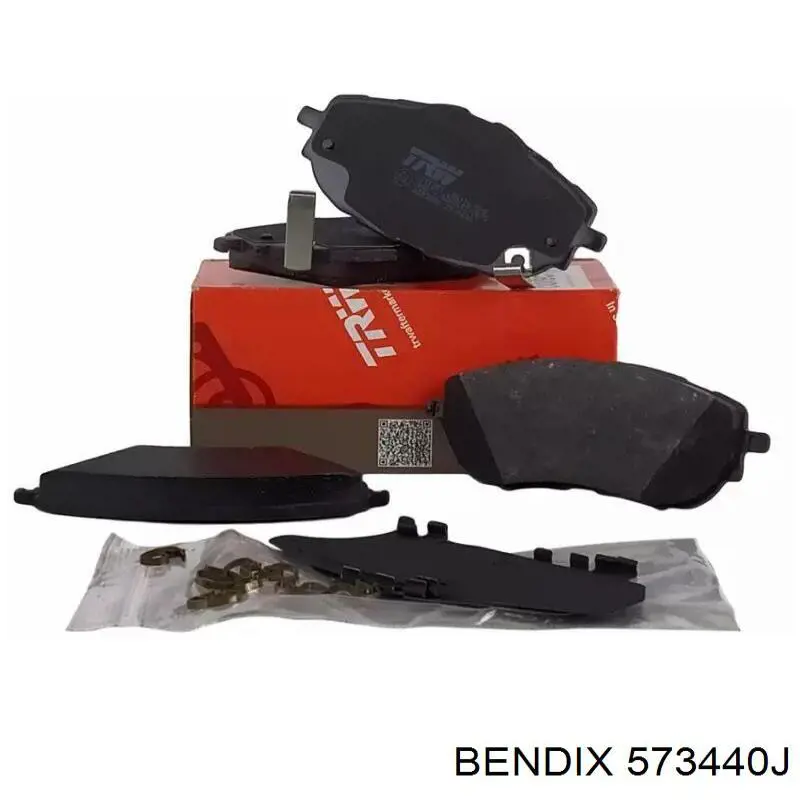 Передні тормозні колодки 573440J Jurid/Bendix