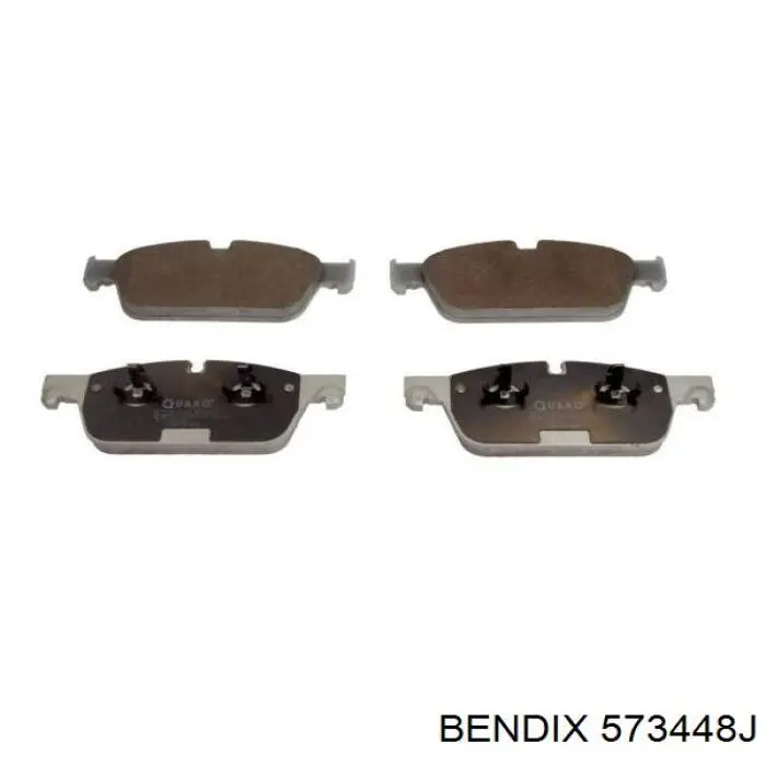 Гальмівні колодки Jurid/Bendix 573448J ціна, від 75.23 USD