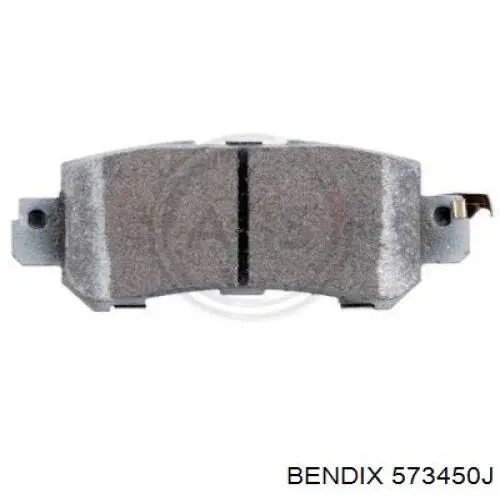 573450J Jurid/Bendix Колодки гальмівні задні, дискові