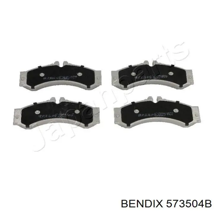 573504B Jurid/Bendix Передні гальмівні колодки
