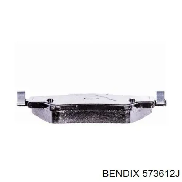 573612J Jurid/Bendix колодки гальмівні передні, дискові
