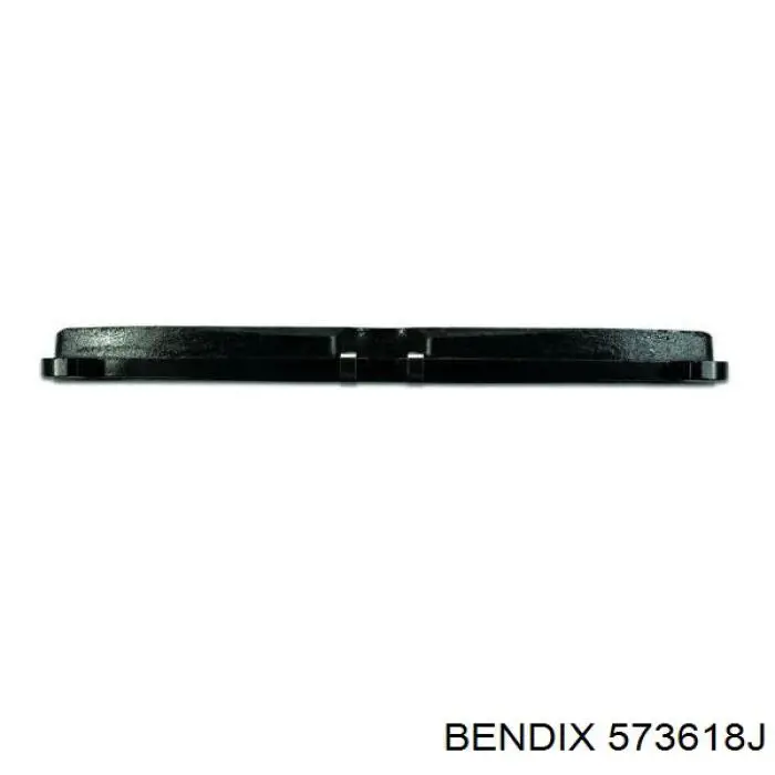 573618J Jurid/Bendix Передні гальмівні колодки