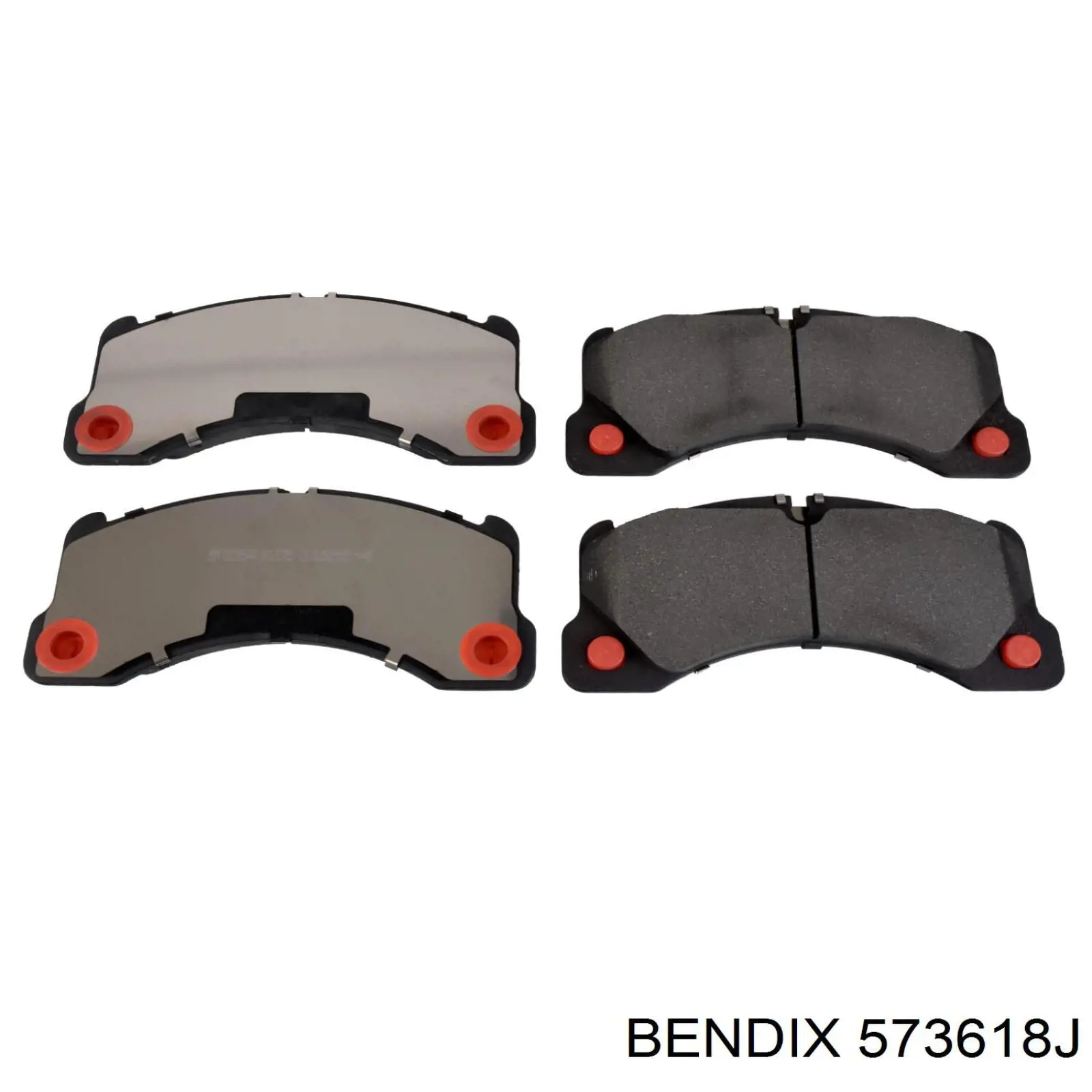 Тормозні колодки Jurid/Bendix 573618J