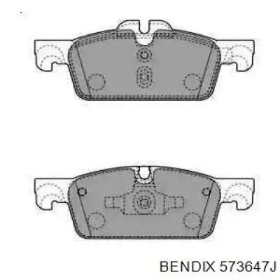 Гальмівні колодки Jurid/Bendix 573647J ціна, від 46.51 USD