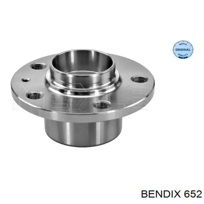 Колодки гальмівні передні, дискові 652 Jurid/Bendix