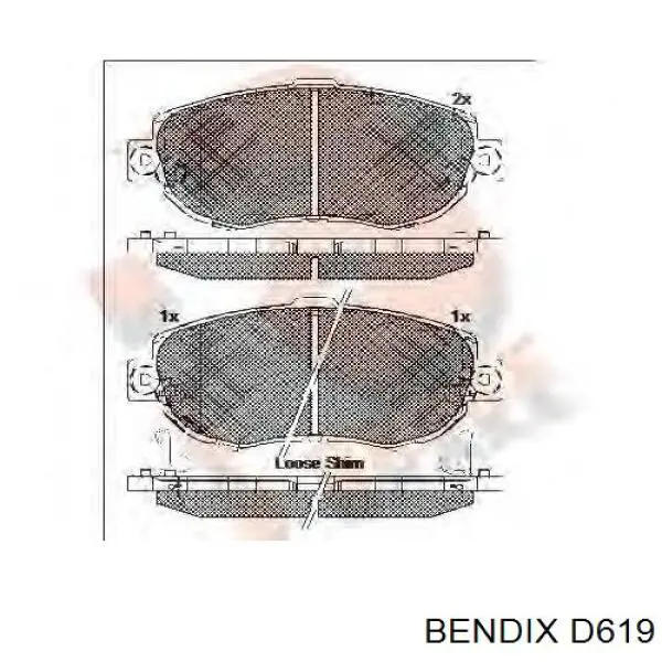  D619 Jurid/Bendix