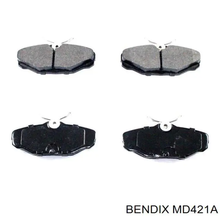 Передні тормозні колодки CMX421 Friction Master