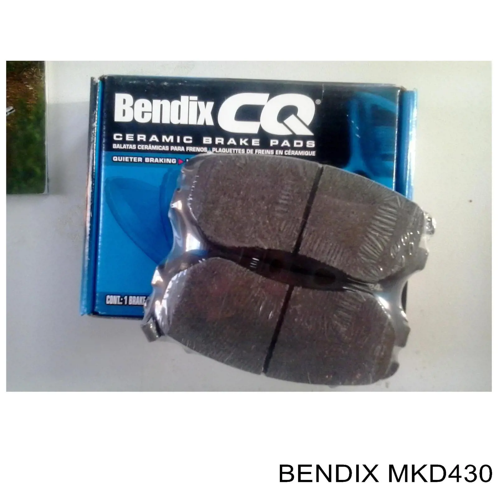 MKD430 Jurid/Bendix колодки гальмівні передні, дискові