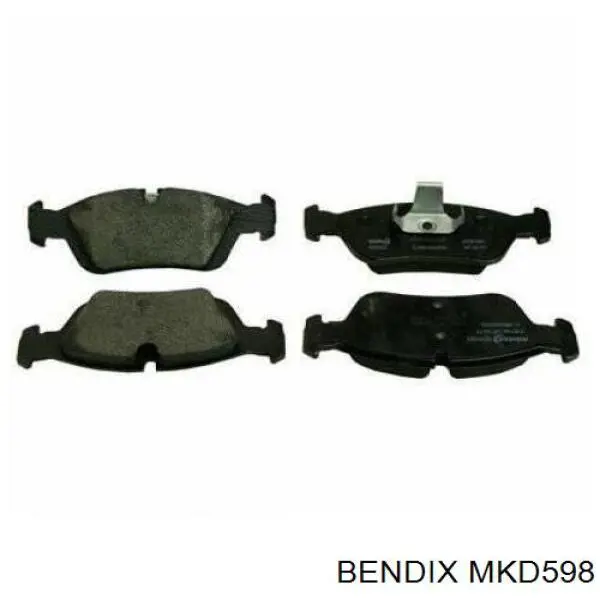 Купити 4F1Z2001AA Ford Колодки гальмівні передні, дискові