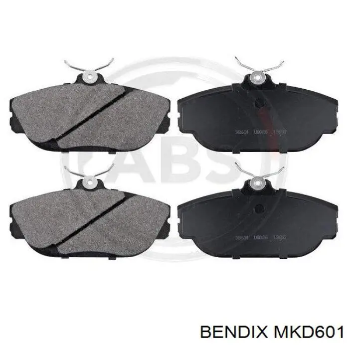 Купити D601 Jurid/Bendix Колодки гальмівні передні, дискові