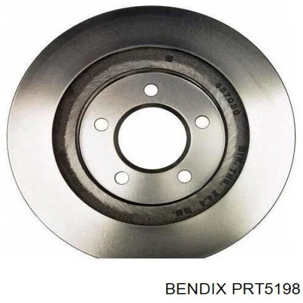 PRT5198 Jurid/Bendix диск гальмівний передній
