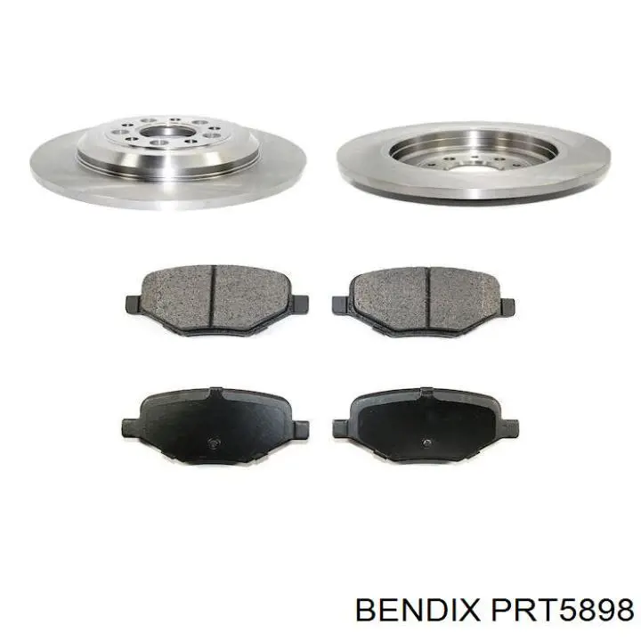 PRT5898 Jurid/Bendix Дискові гальма