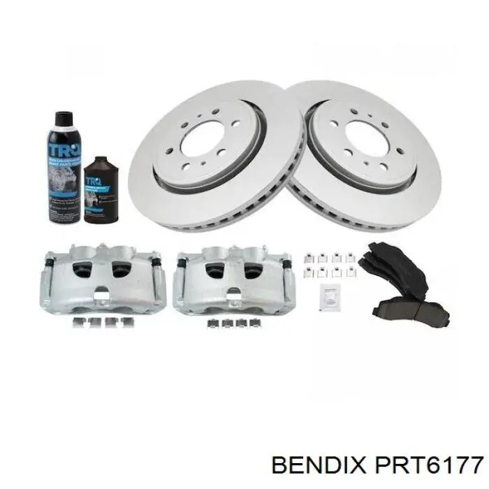 Гальмівні диски PRT6177 Jurid/Bendix