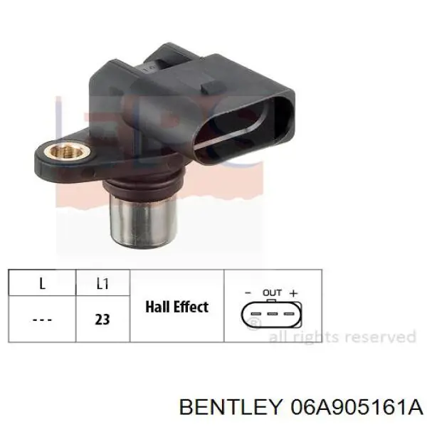 Купити 06A905161A Bentley ДПРВ