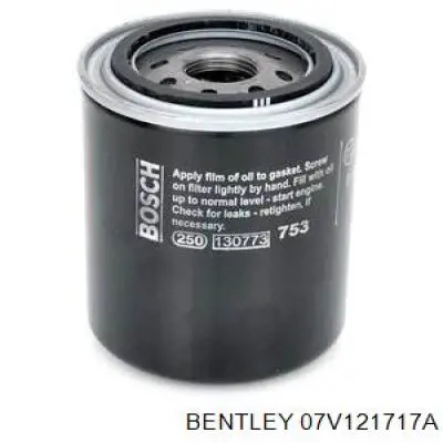  Bentley 07V121717A ціна, від 103.49 USD