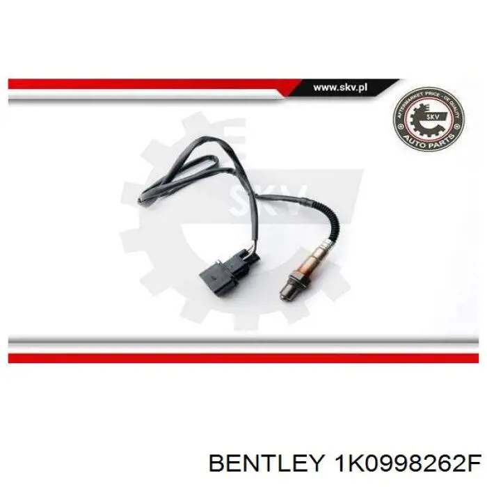 Купити 1K0998262F Bentley Лямбдазонд, датчик кисню до каталізатора