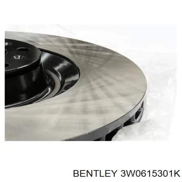 Диск переднього гальма Bentley 3W0615301K ціна, від 845.58 USD