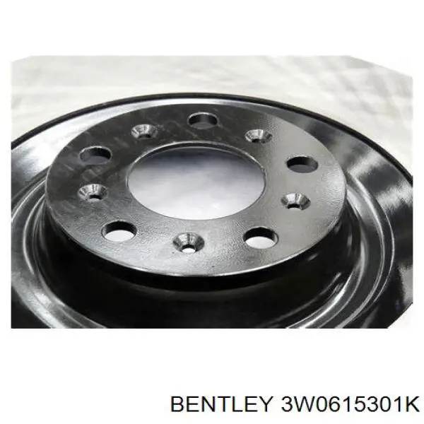Гальмівні диски передні 3W0615301K Bentley