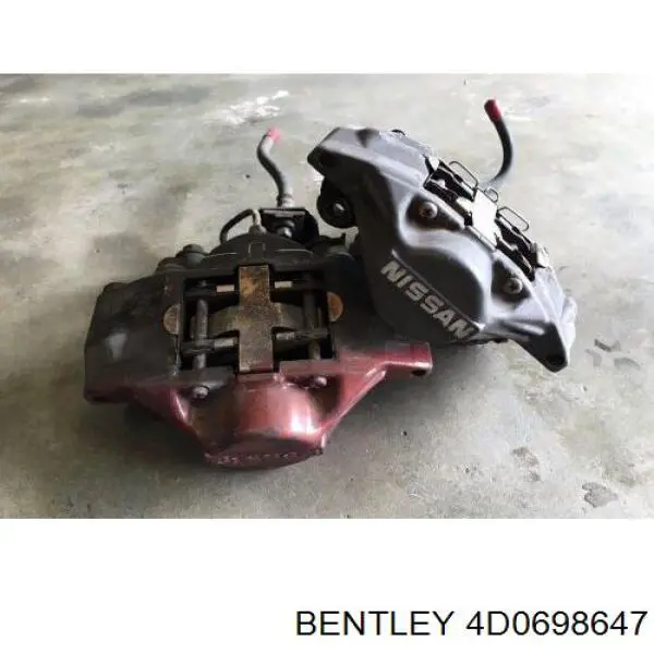 Купити 4D0698647 Bentley Ремкомплект переднього супорту