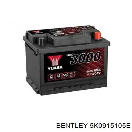 5K0915105E Bentley акумуляторна батарея, акб
