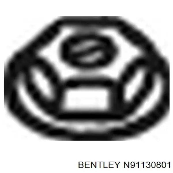 Гайка випускного колектора N91130801 Bentley