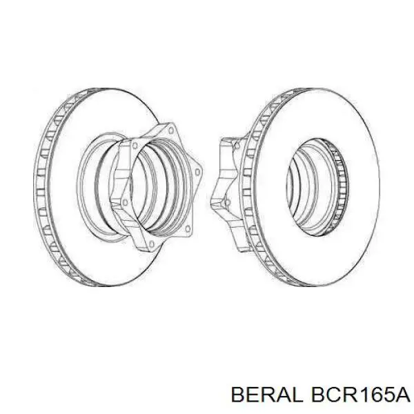 Задні дискові гальма Beral BCR165A ціна, від 59.47 USD