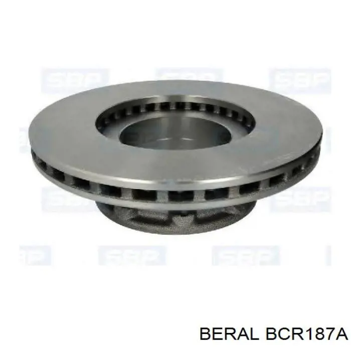 Купити BCR187A Beral Диск заднього гальма