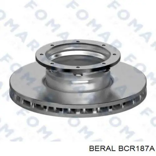 Гальмівні диски BCR187A Beral