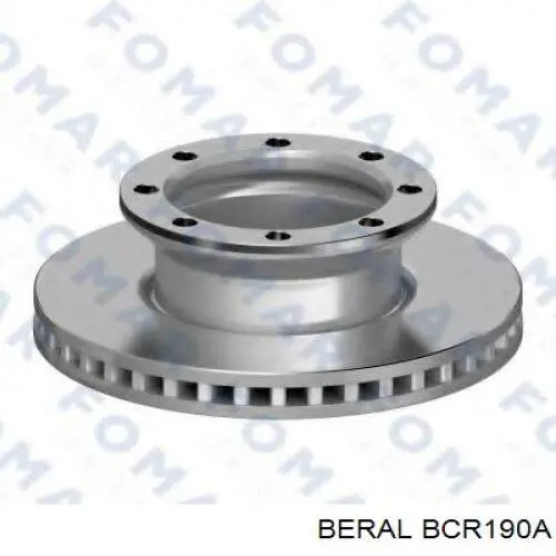 Купити BCR190A Beral Диск заднього гальма