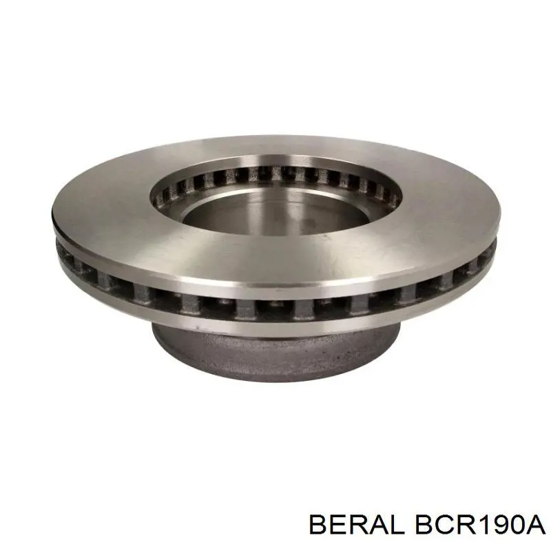 BCR190A Beral диск гальмівний задній