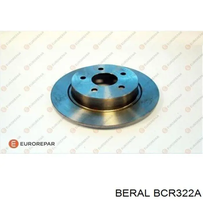 Купити BCR322A Beral Диск заднього гальма