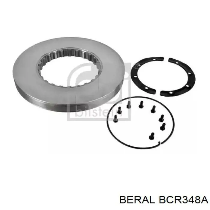 BCR348A Beral Гальмо дискове переднє
