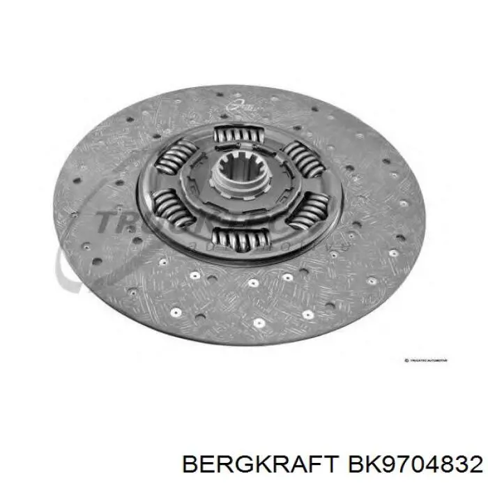 BK9704832 Bergkraft диск зчеплення