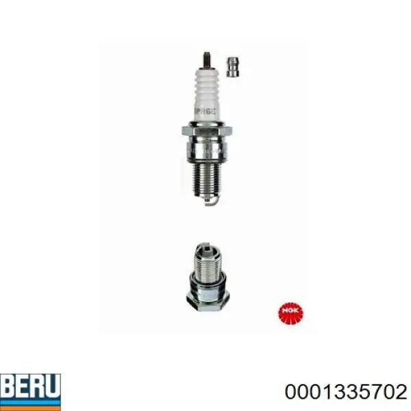 Свічки запалювання 0001335702 Beru