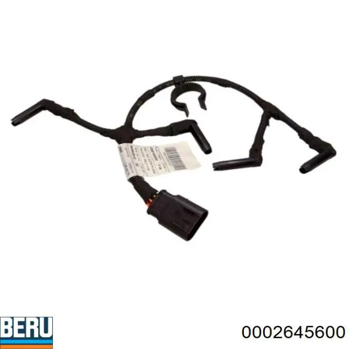 Свічки запалювання 0002645600 Beru