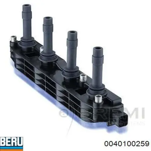 Котушка запалювання Beru 0040100259 ціна, від 55.28 USD