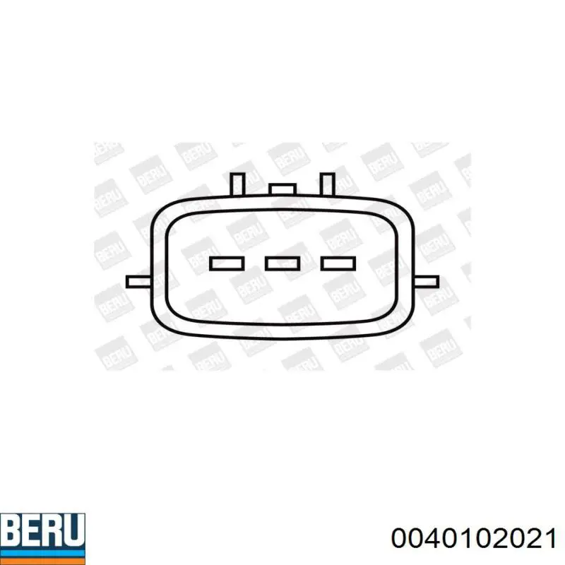0040102021 Beru Котушка запалювання