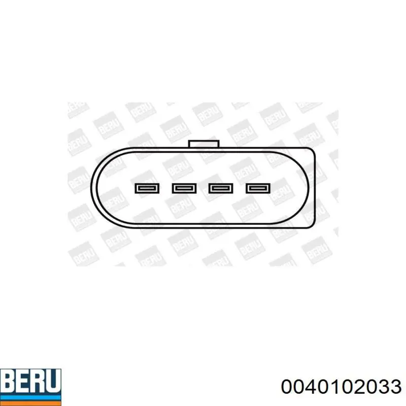 0040102033 Beru Котушка запалювання