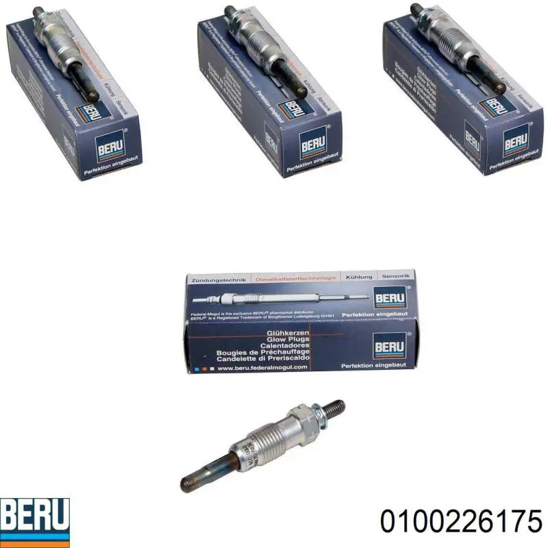 Свічка накалу 0100226175 Beru