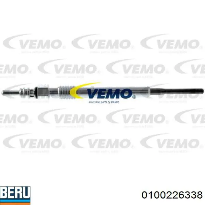 Свічка накалу 0100226338 Beru