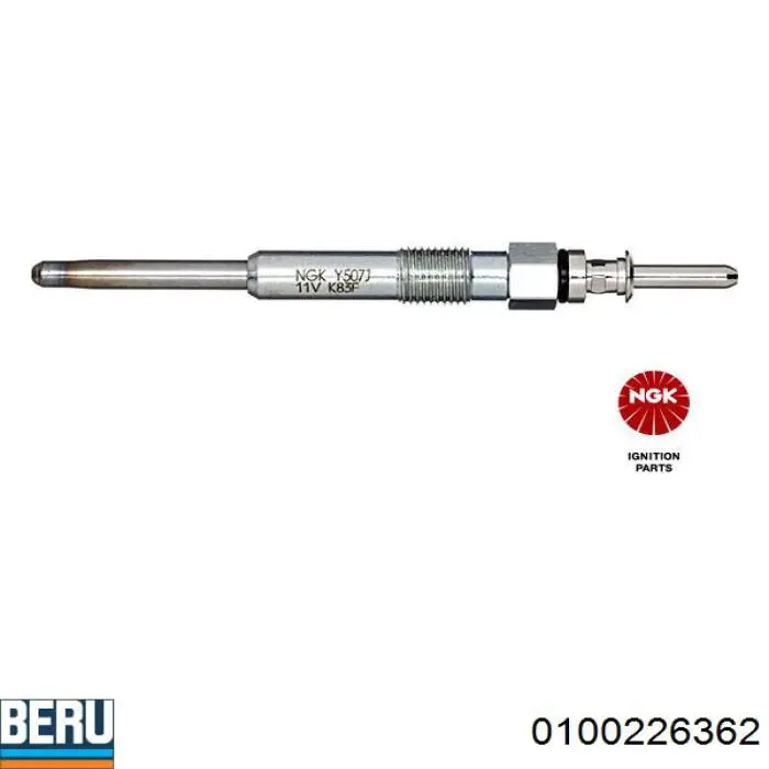 Купити 8EG008498121 HELLA Свічка накалу