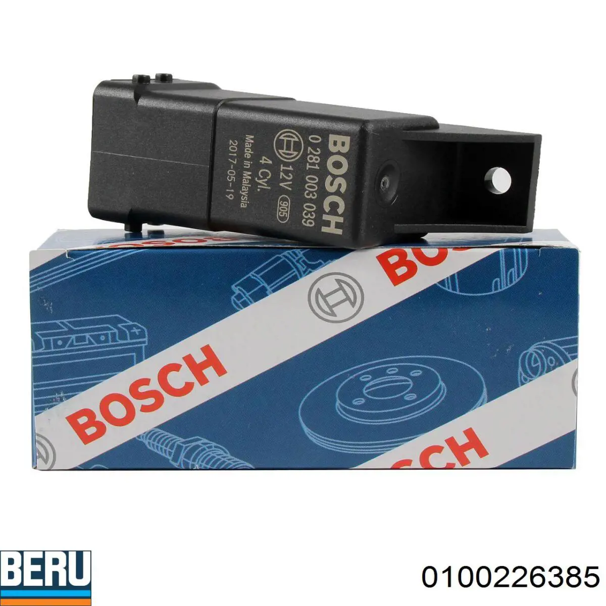 Свічки запалювання Beru 0100226385